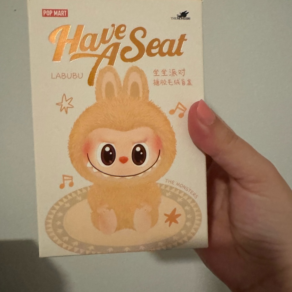 Pop Mart Labubu 'Have A Seat' Figurine